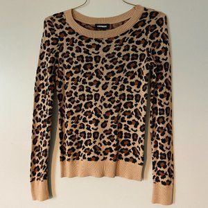 Leopard Print Express Sweater